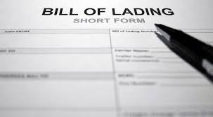 Shipping & Bill of Lading Documents